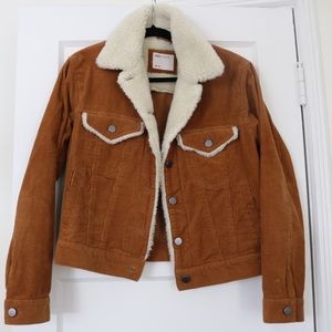 ASOS Corduroy Fleece Jacket